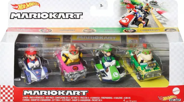 Mario Kart Hot Wheels Set