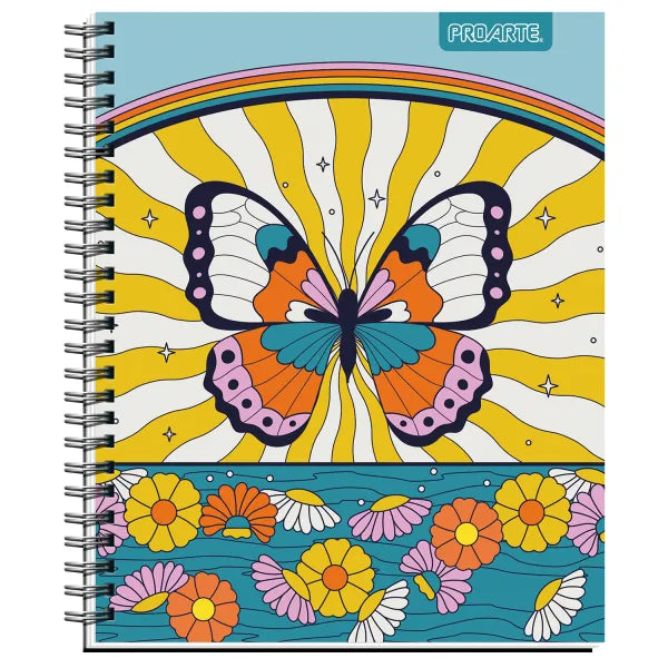 pack 10 cuaderno universitario proarte 100h 7mm vintage
