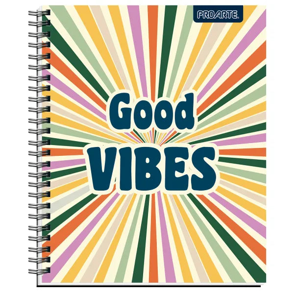 pack 10 cuaderno universitario proarte 100h 7mm vintage