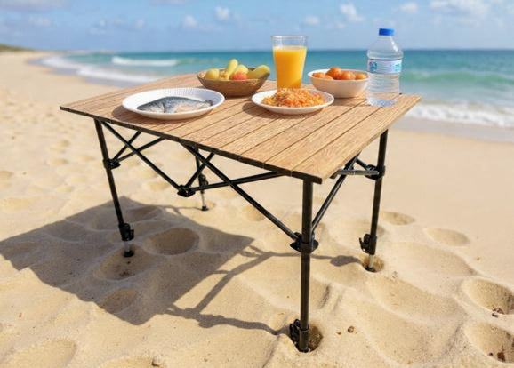Mesa plegable Para playa y camping