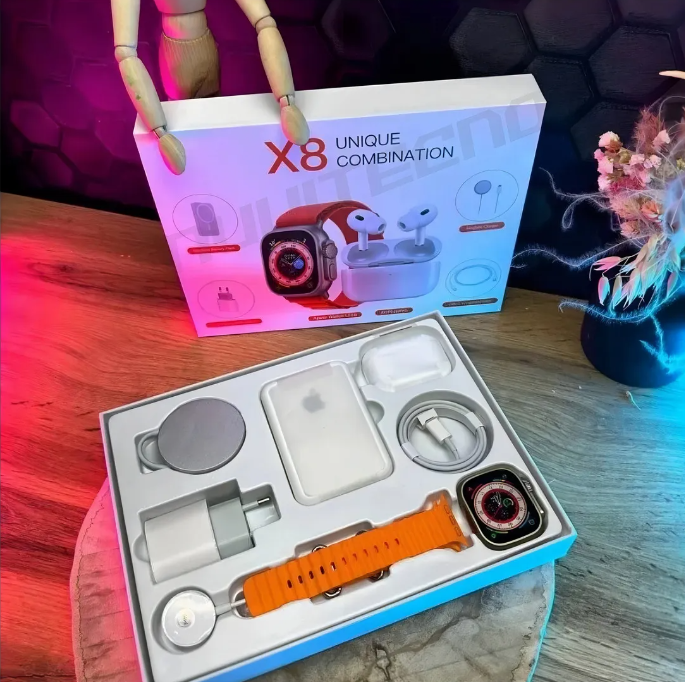 Smartwatch + headphones