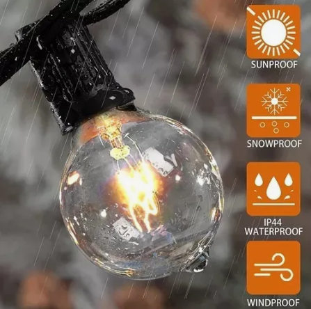 Guirnaldas de 10 metros 10 led Solar