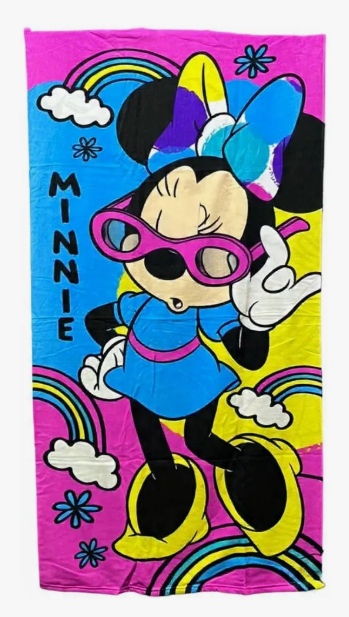 toallas de playa minnie