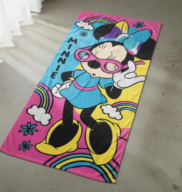 toallas de playa minnie