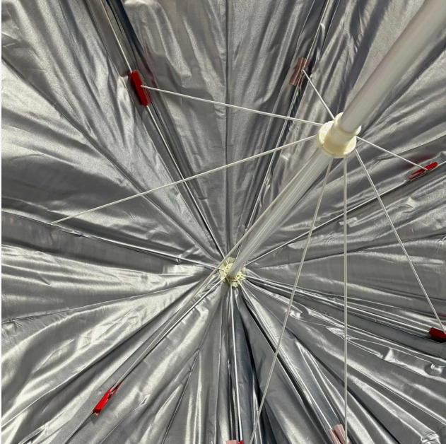 Quitasol con protección UV 160cm diametro