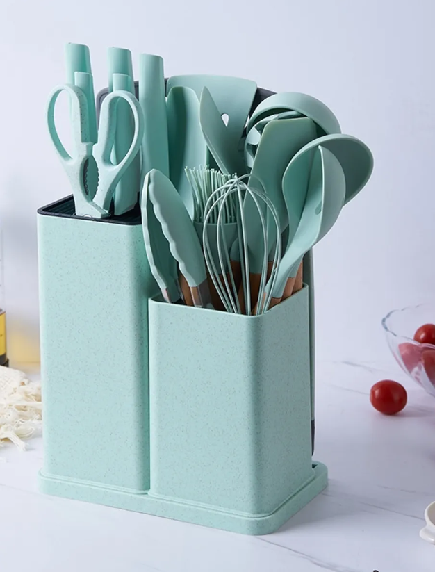 Set utensilios de cocina de 19 piezas