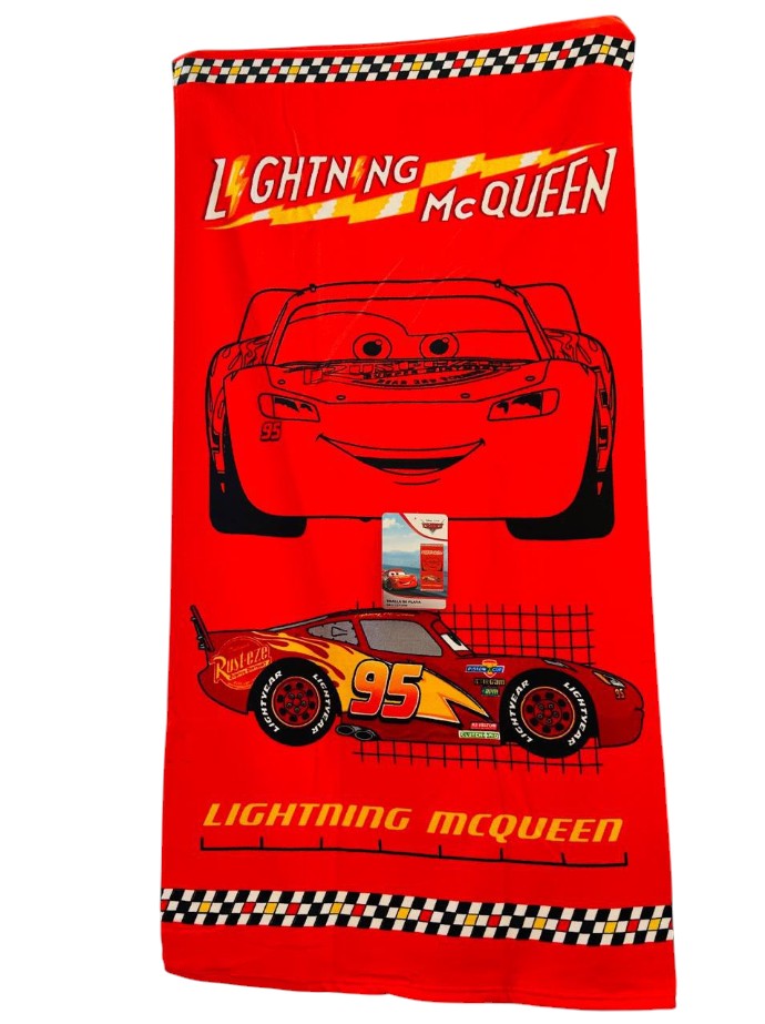 Toalla de playa Cars