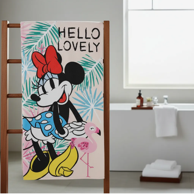 toallas de playa minnie