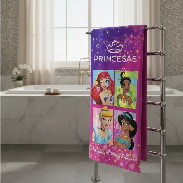 Toallas de playa de princesa