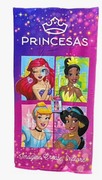 Toallas de playa de princesa