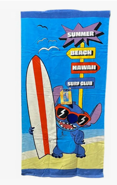 Toallas de playa de stich