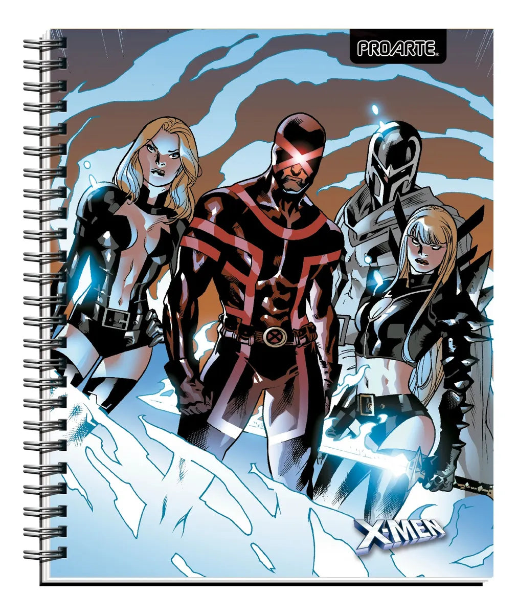 Cuaderno Universitario Xmen 100 Hojas 10 Unidades Proarte Surtido