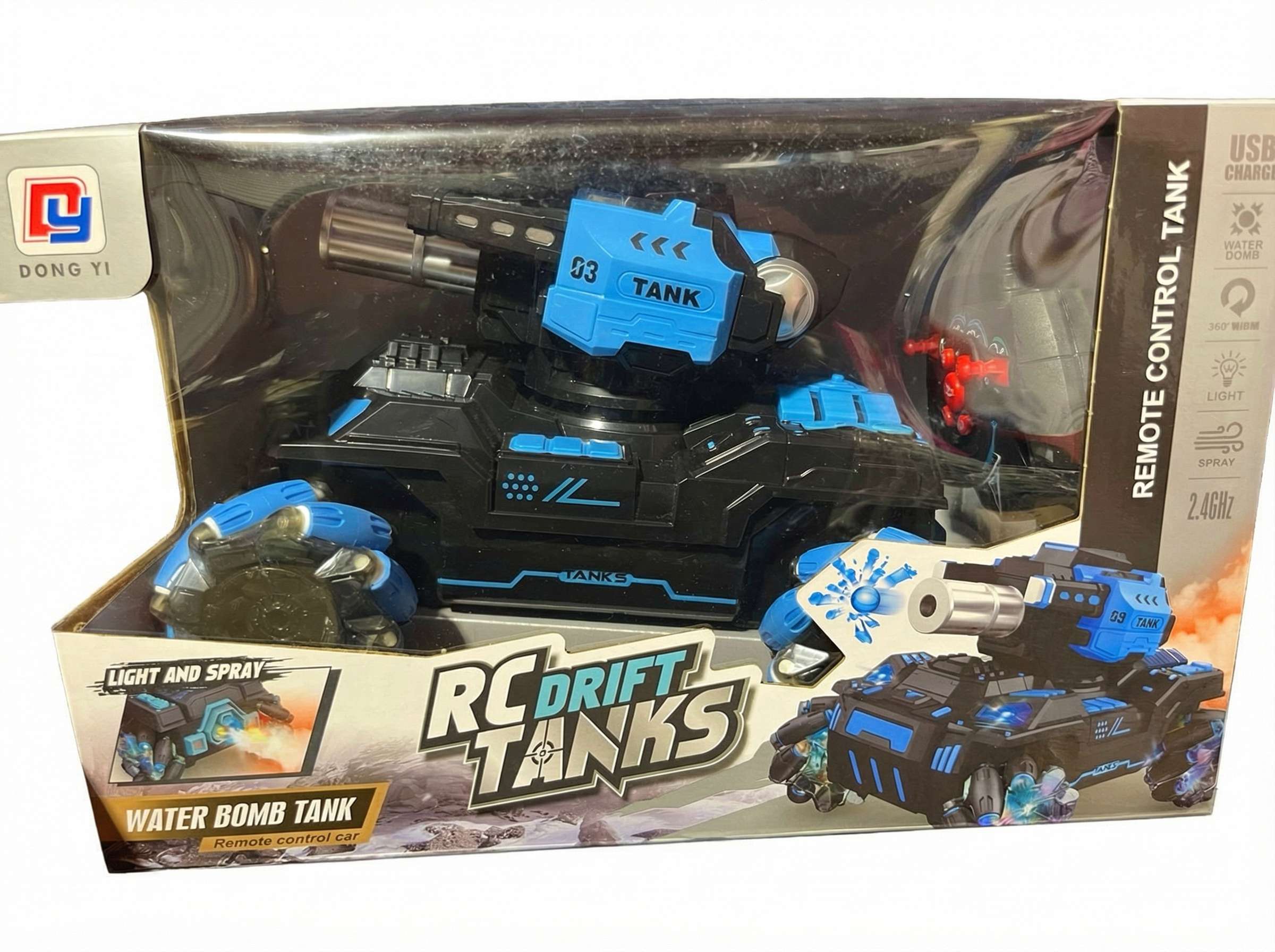 Hydrogel launcher tank