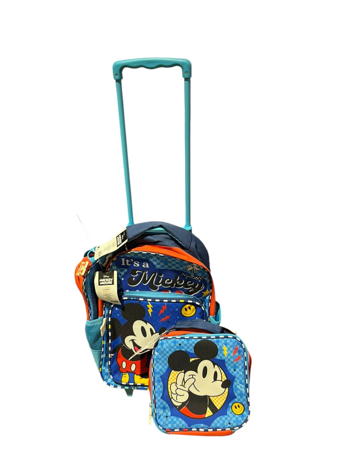 Tripack  maleta Mickey escolar