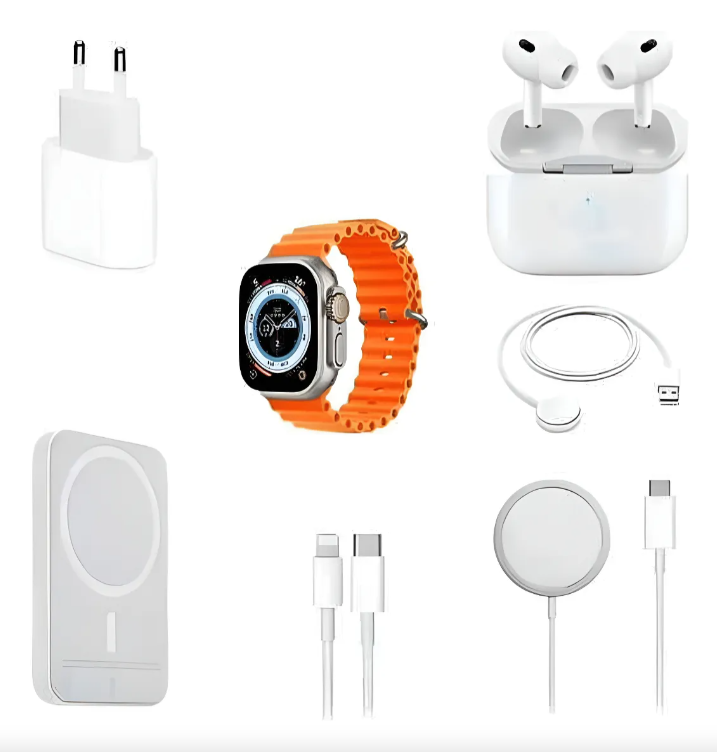 Smartwatch + headphones