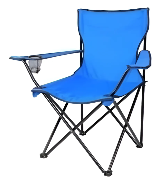 Silla de camping plegable con bolso variedad de colores